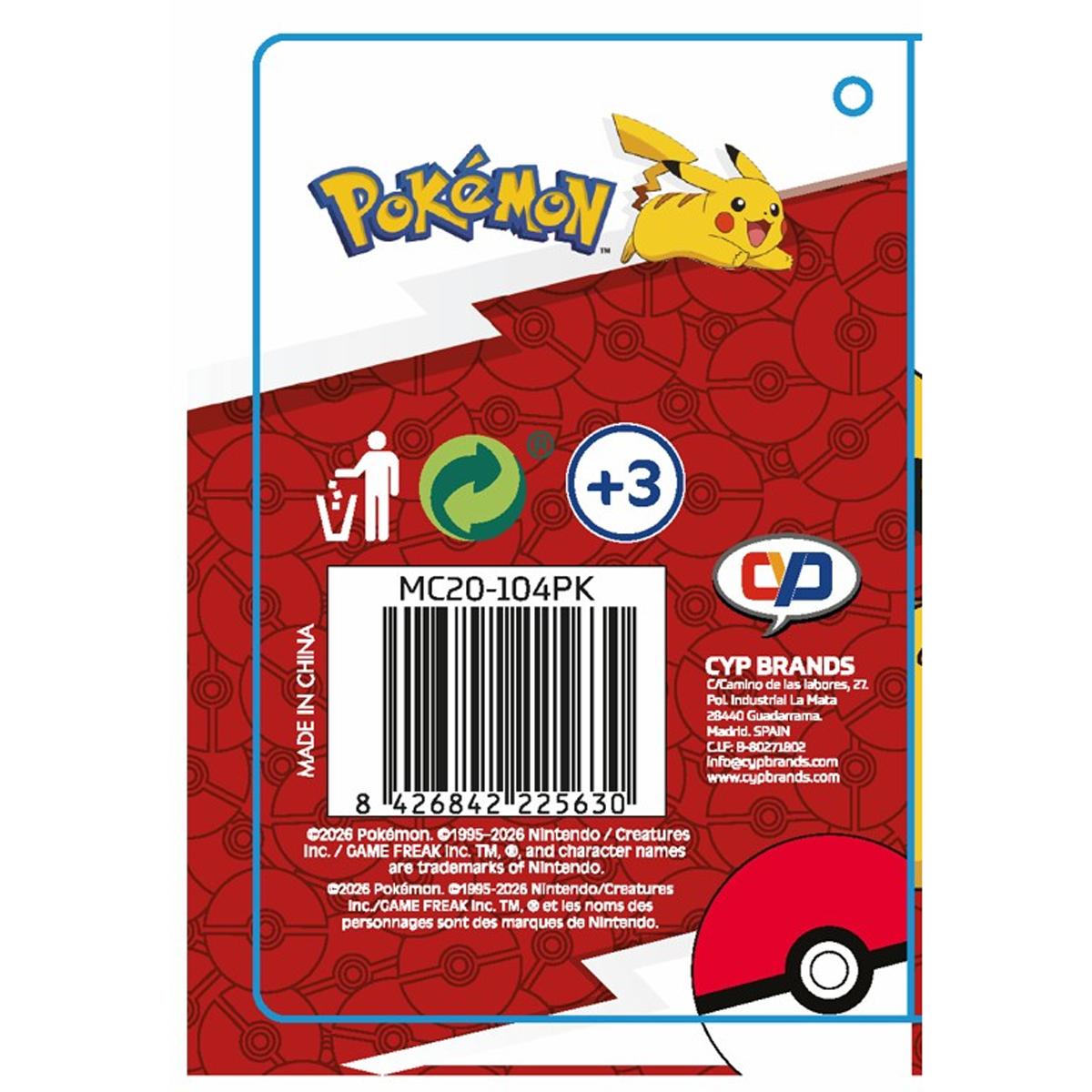 Mochila Funcional Peluche Pokémon Charmander CyP Brands - Laranja Laranja-5
