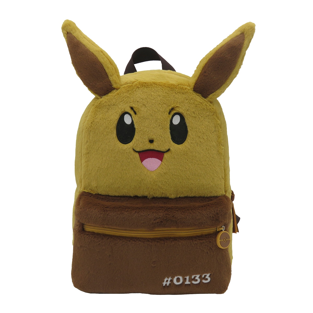 Imagem 0 de Mochila Funcional Peluche Pokémon Eevee CyP Brands - Castanho