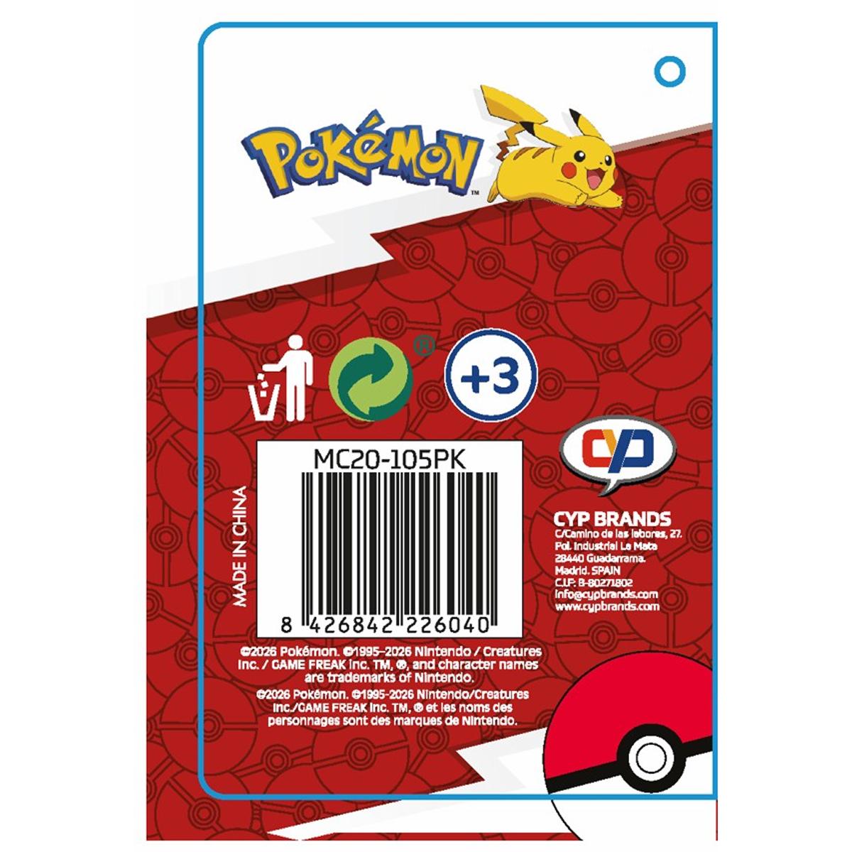 Mochila Funcional Peluche Pokémon Eevee CyP Brands - Castanho Castanho-5