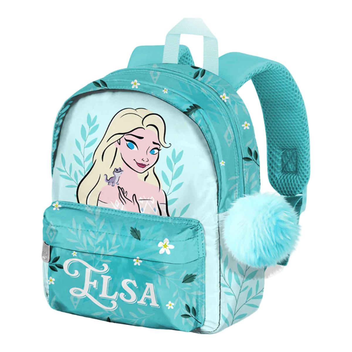 Imagem 0 de Mochila Joy + Acessório Frozen 2 Elsa Disney Karactermania - Azul