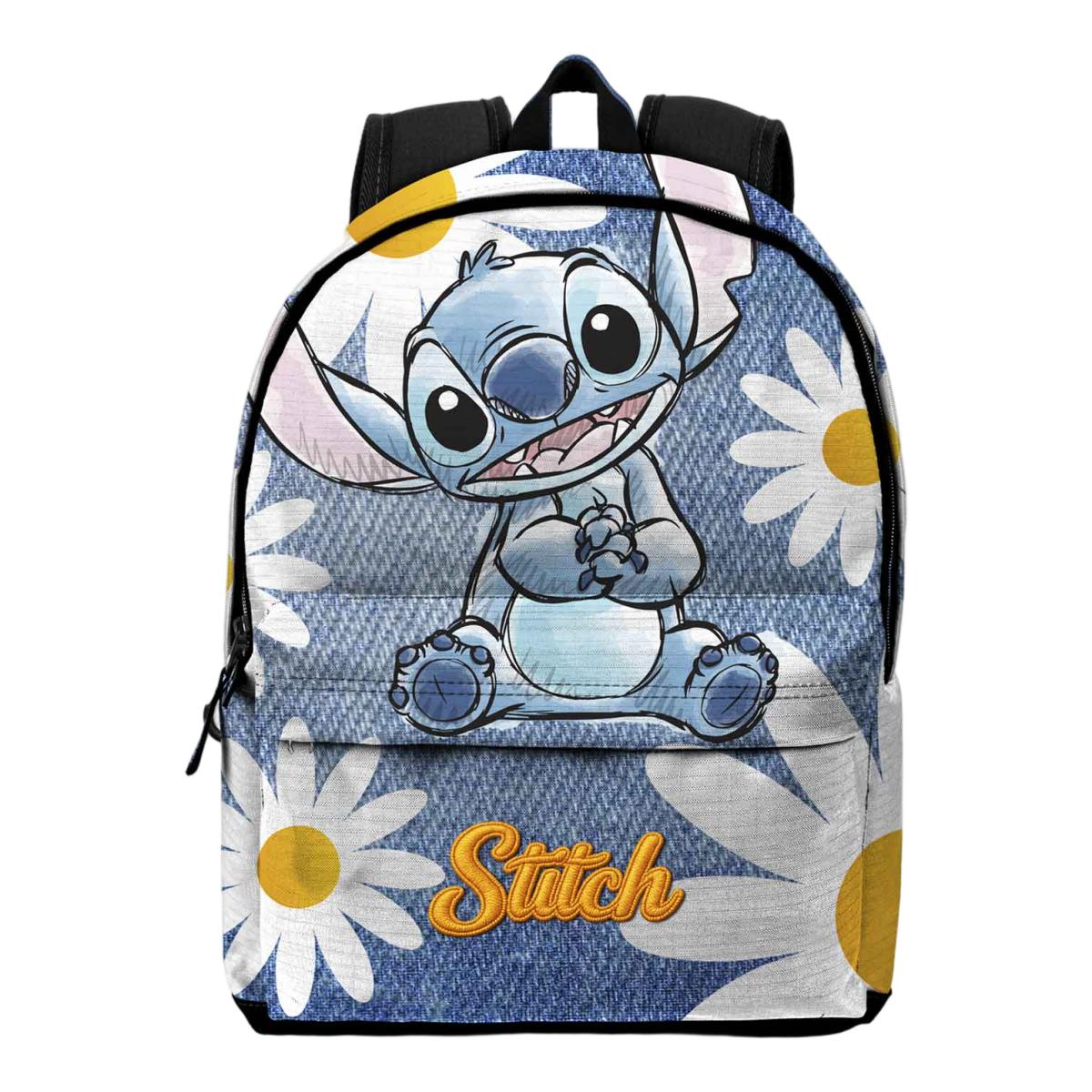 Imagem 0 de Mochila Hs Fan 3.0 Lilo e Stitch daisies Disney Karactermania - Azul