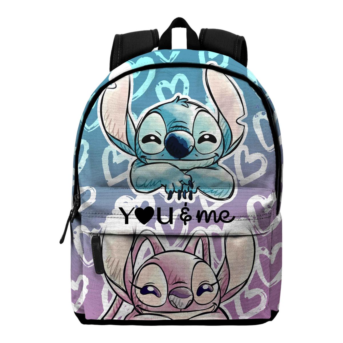 Imagem 0 de Mochila Hs Fan 3.0 Lilo e Stitch You & Me Disney Karactermania - Azul