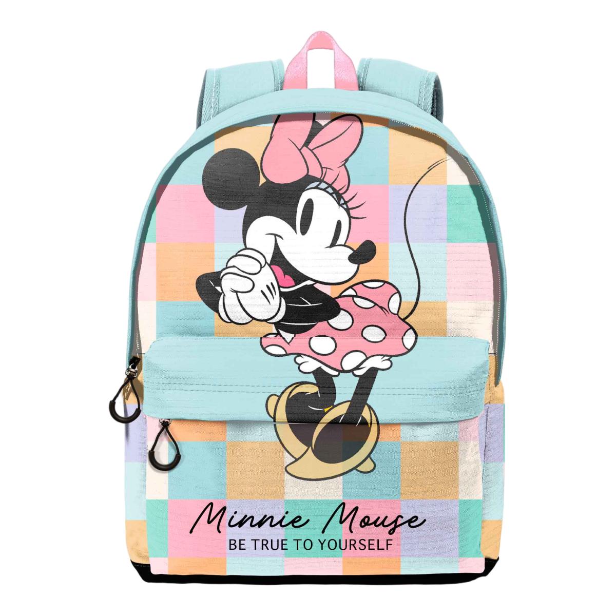 Imagem 0 de Mochila Hs Fan 3.0 Minnie Mouse Squares Disney Karactermania - Multicolor
