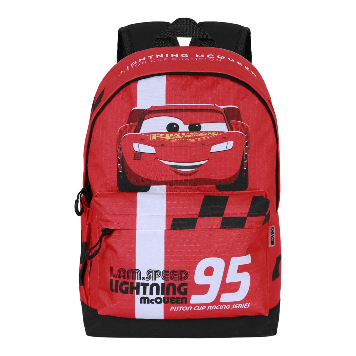 Mochila Hs Fan 3.0 Cars 3 Speed Disney Karactermania - Vermelho Vermelho-2