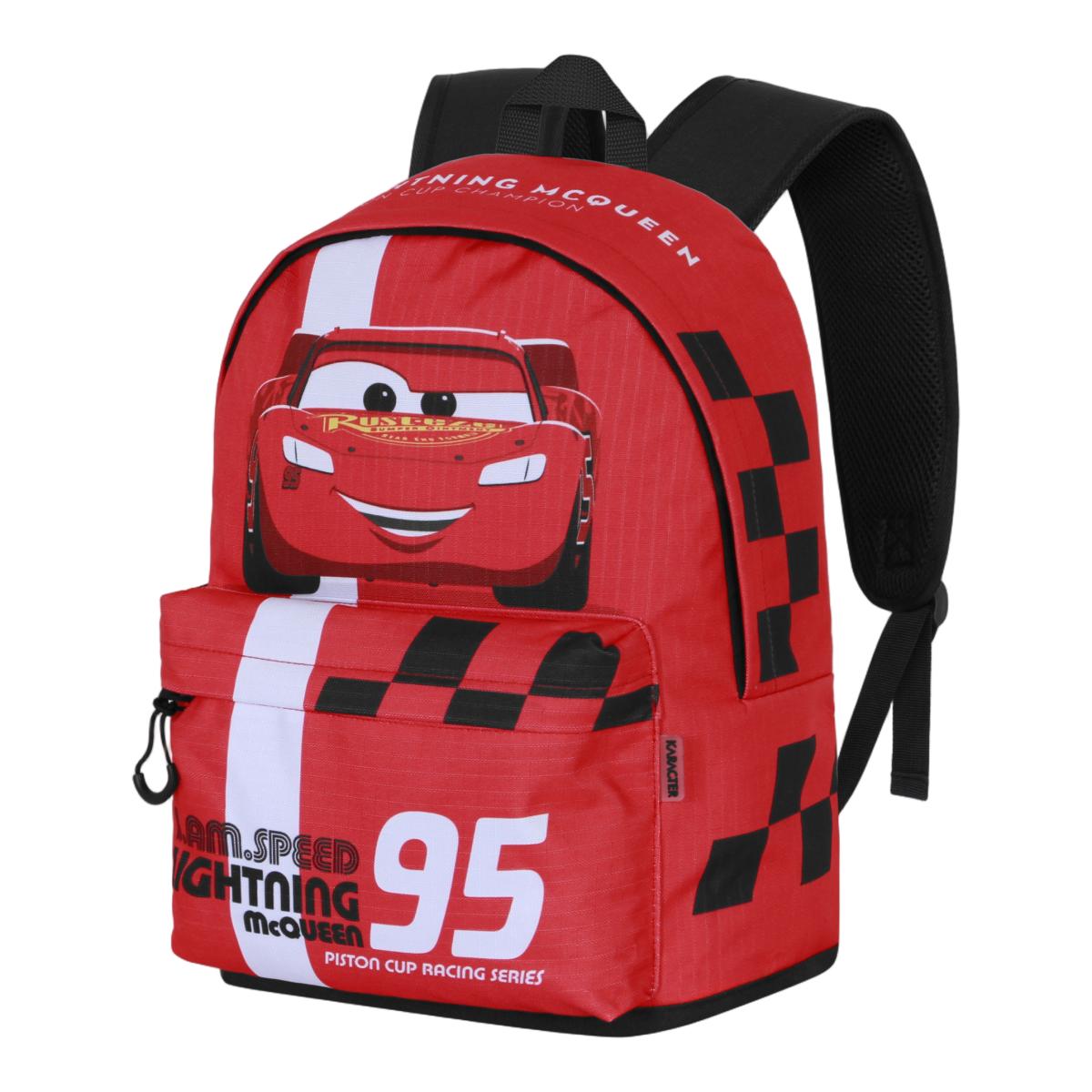 Imagem 0 de Mochila Pequena Hs Fan Cars 3 Speed Disney Karactermania - Vermelho