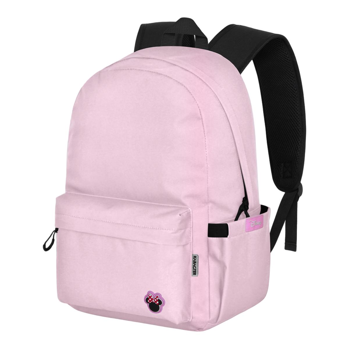 Imagem 0 de Mochila Block Minnie Mouse Morandi Disney Karactermania - Rosa