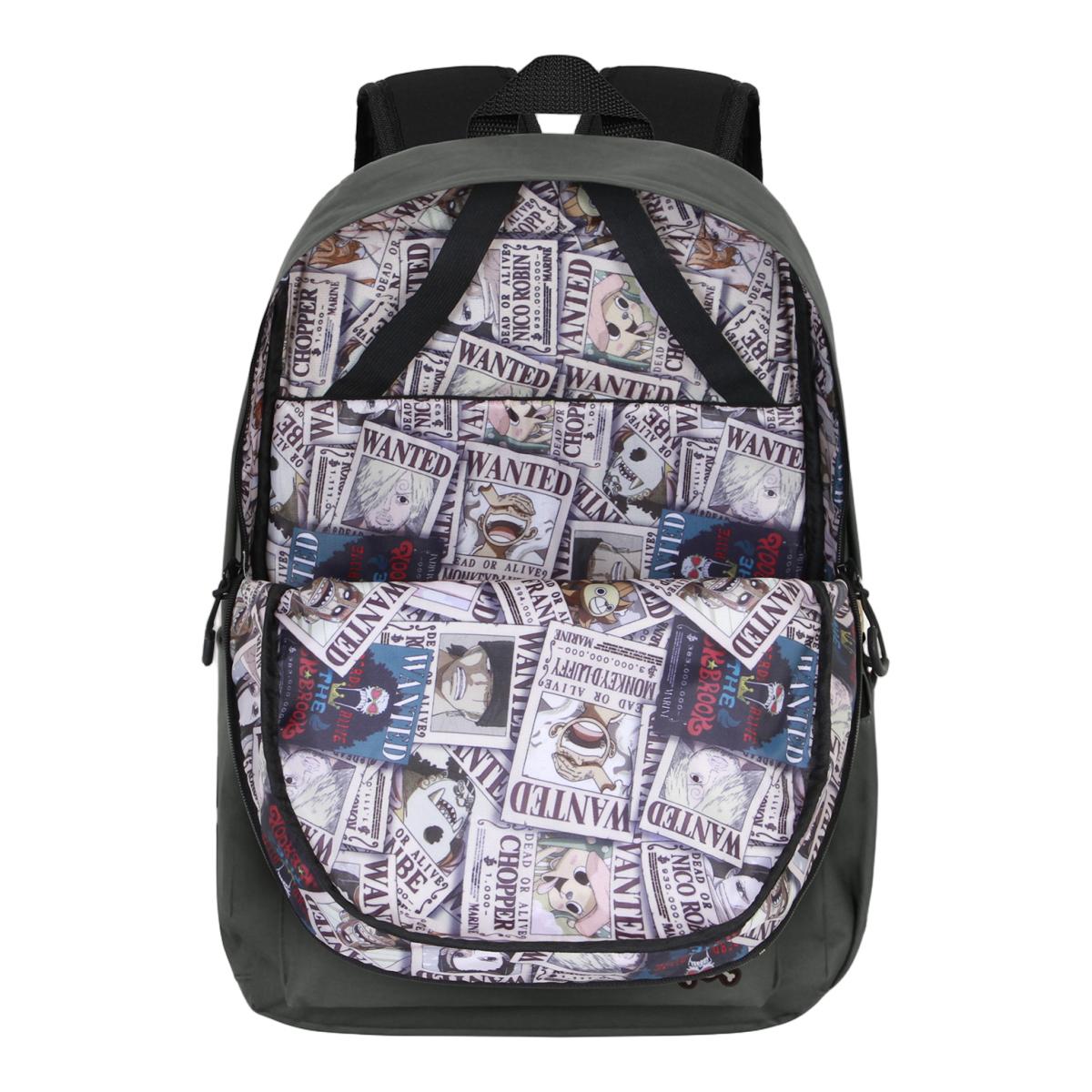 Mochila Block One piece Morandi One piece Karactermania - Cinzento Cinzento-4