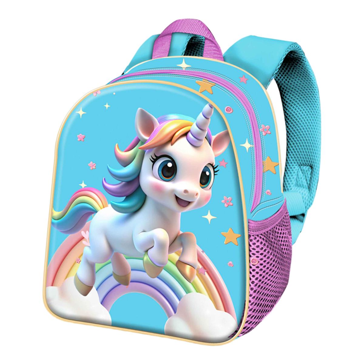 Imagem 0 de Mochila 3D Elite Karactermania Rainbow Krm Karactermania - Azul