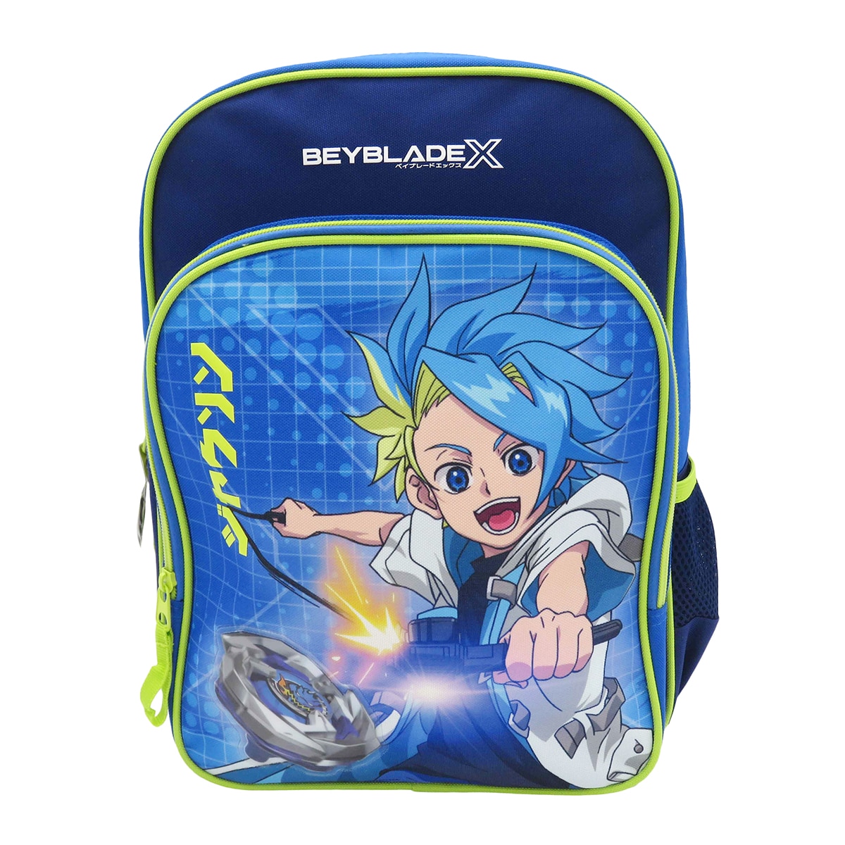 Imagem 0 de Mochila Escolar Adaptavel a Trolley 35cm Beyblade CyP Brands - Azul Multicolor