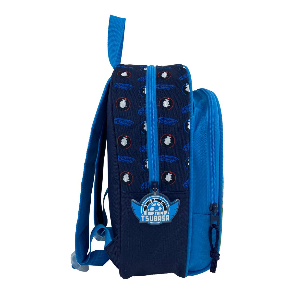 Mochila Eva 3D 32 cm Capitan Tsubasa CyP Brands Azul Multicolor Azul / Multicolor-3