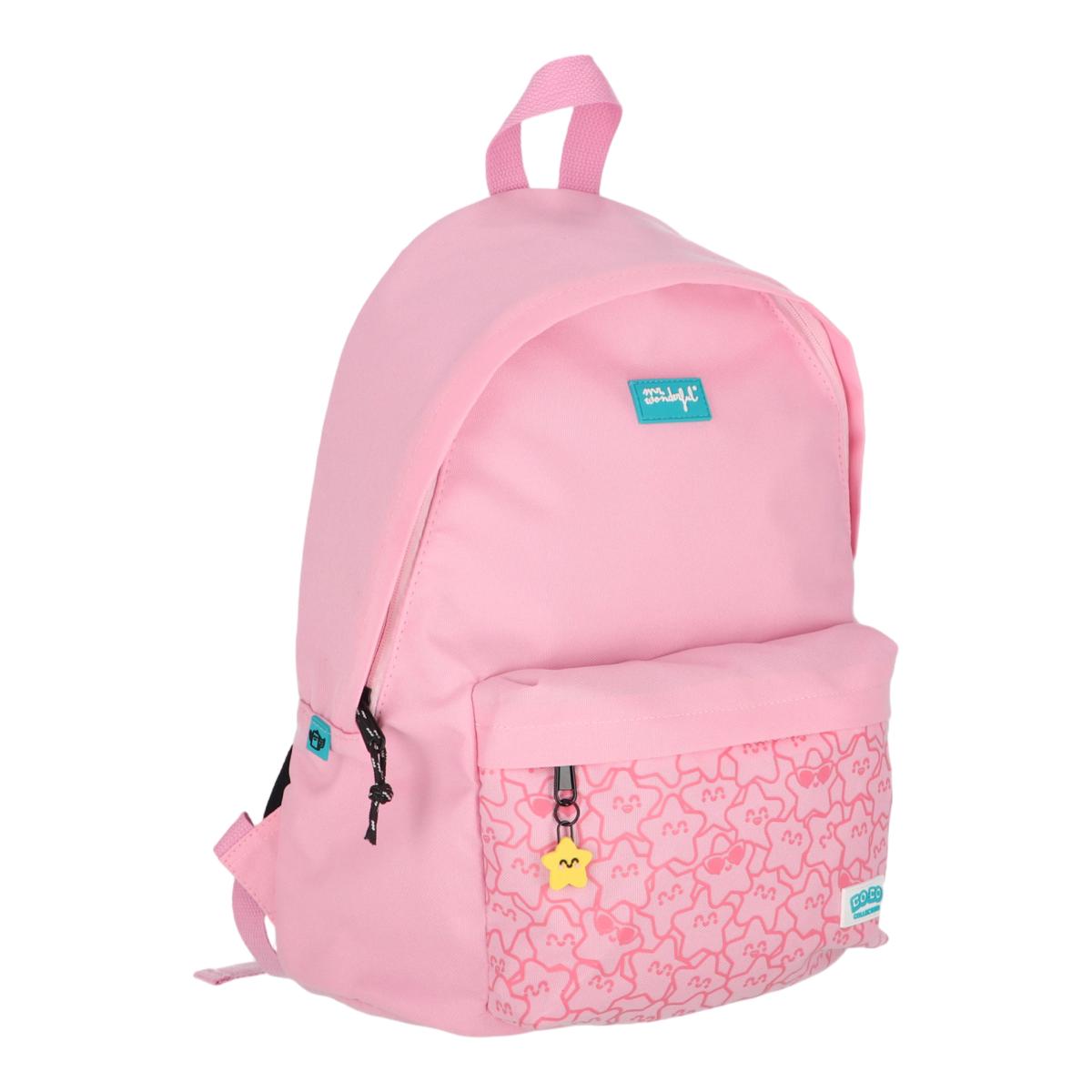 Mochila Mr Wonderful: Bo-Bo Estrella Rosa-2