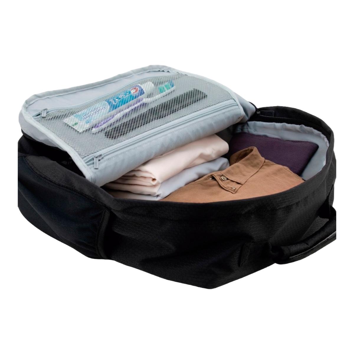 Mochila de 24l ligera y apta para cabina Tandem Underseat negro Negro-6