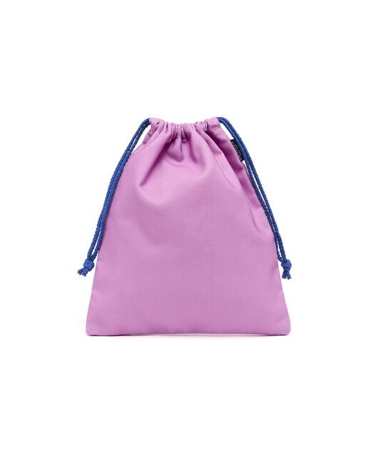 Saco de algodão para criança com personagem Gatinha princesa com a sua rã Draeger cor-de-rosa Rosa-2