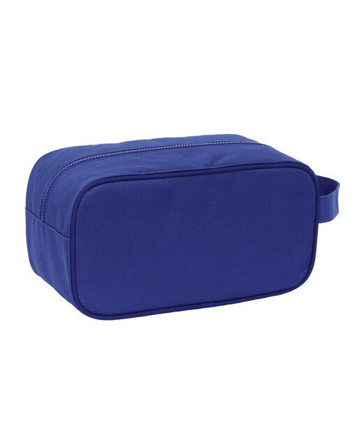 Bolsa para sapatos F.C. Barcelona Safta azul-marinho e castanho. Azul-marinho-2