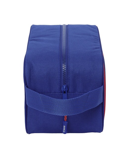 Bolsa para sapatos F.C. Barcelona Safta azul-marinho e castanho. Azul-marinho-3