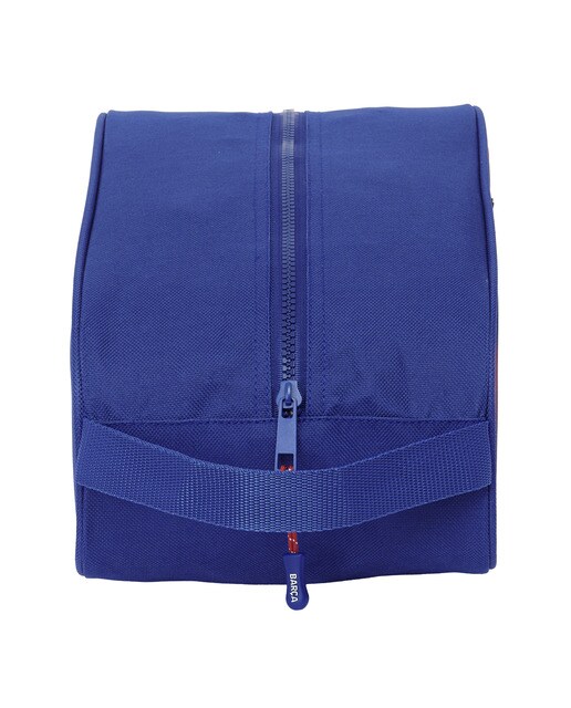 Bolsa para sapatos F.C. Barcelona Safta azul-marinho e castanho Azul-marinho-3