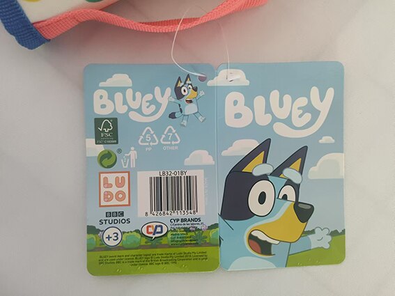Lancheira Bluey Rainbow CyP Brands Multicolor Multicolor-4