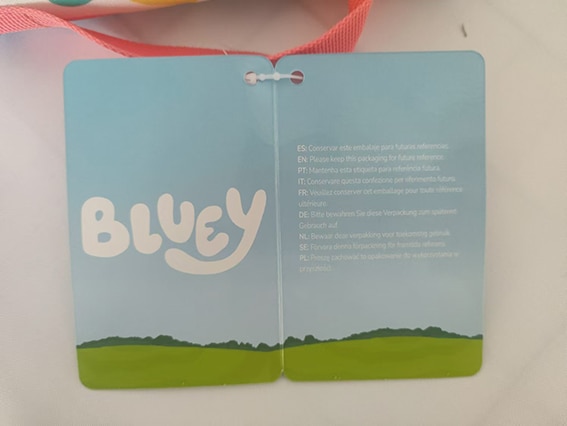 Lancheira Bluey Rainbow CyP Brands Multicolor Multicolor-5