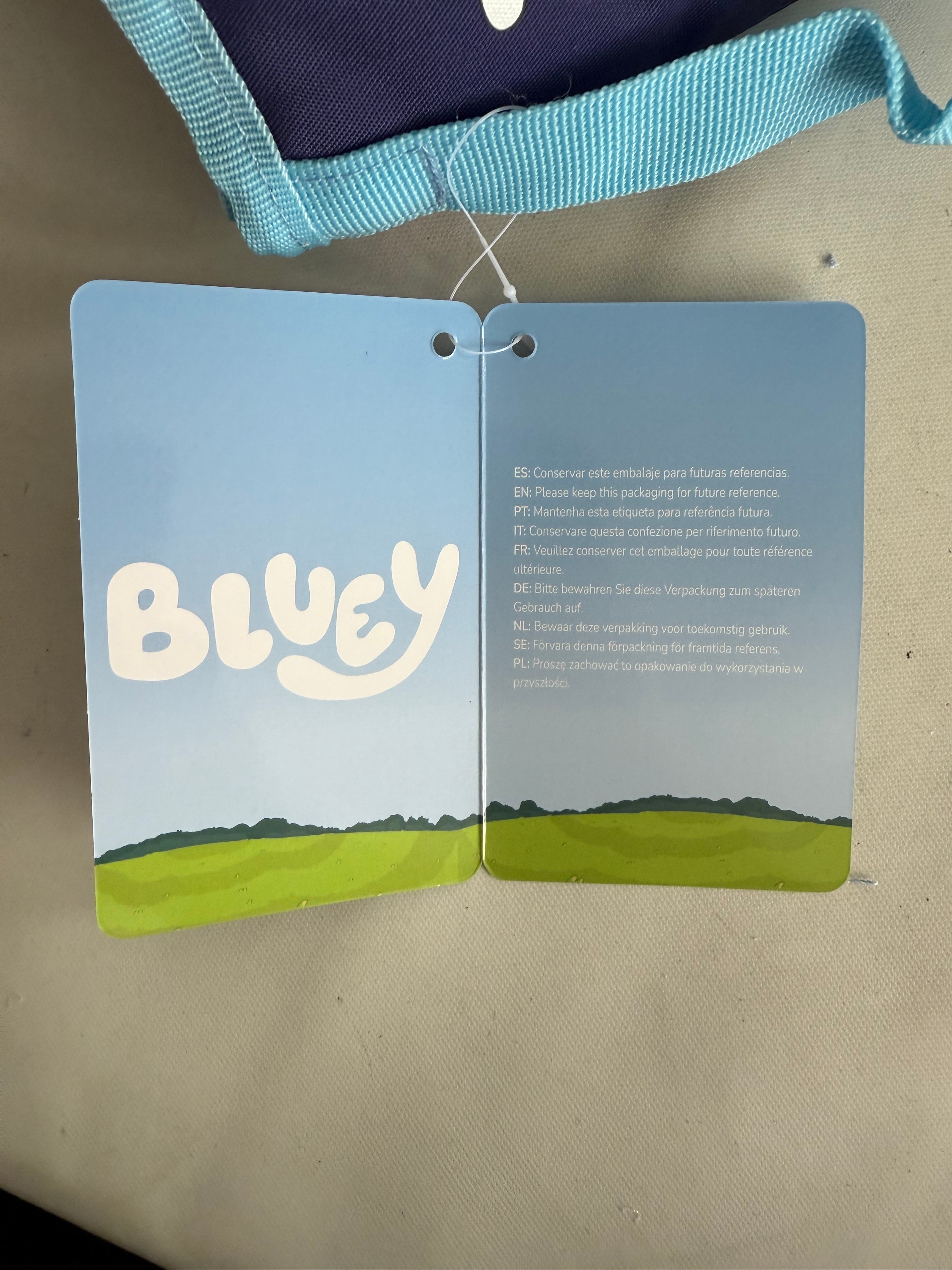 Bolsa de merienda Bluey Home & Garcen CyP Brands azul Azul-5