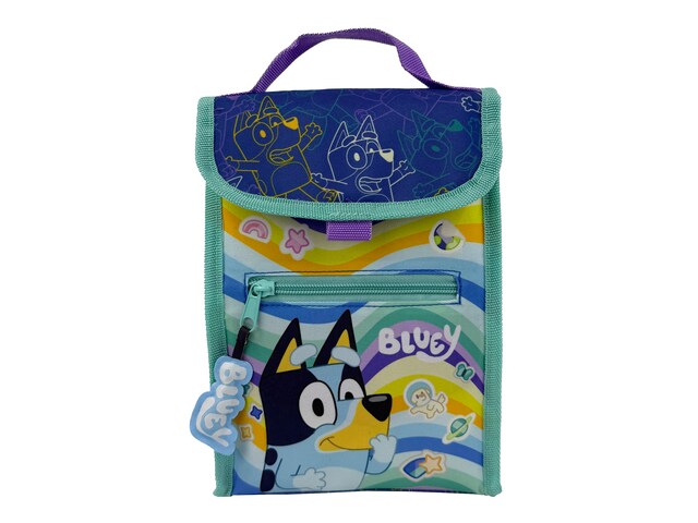 Imagen 0 de Bolsa de merienda Bluey Stickers CyP Brands multicolor