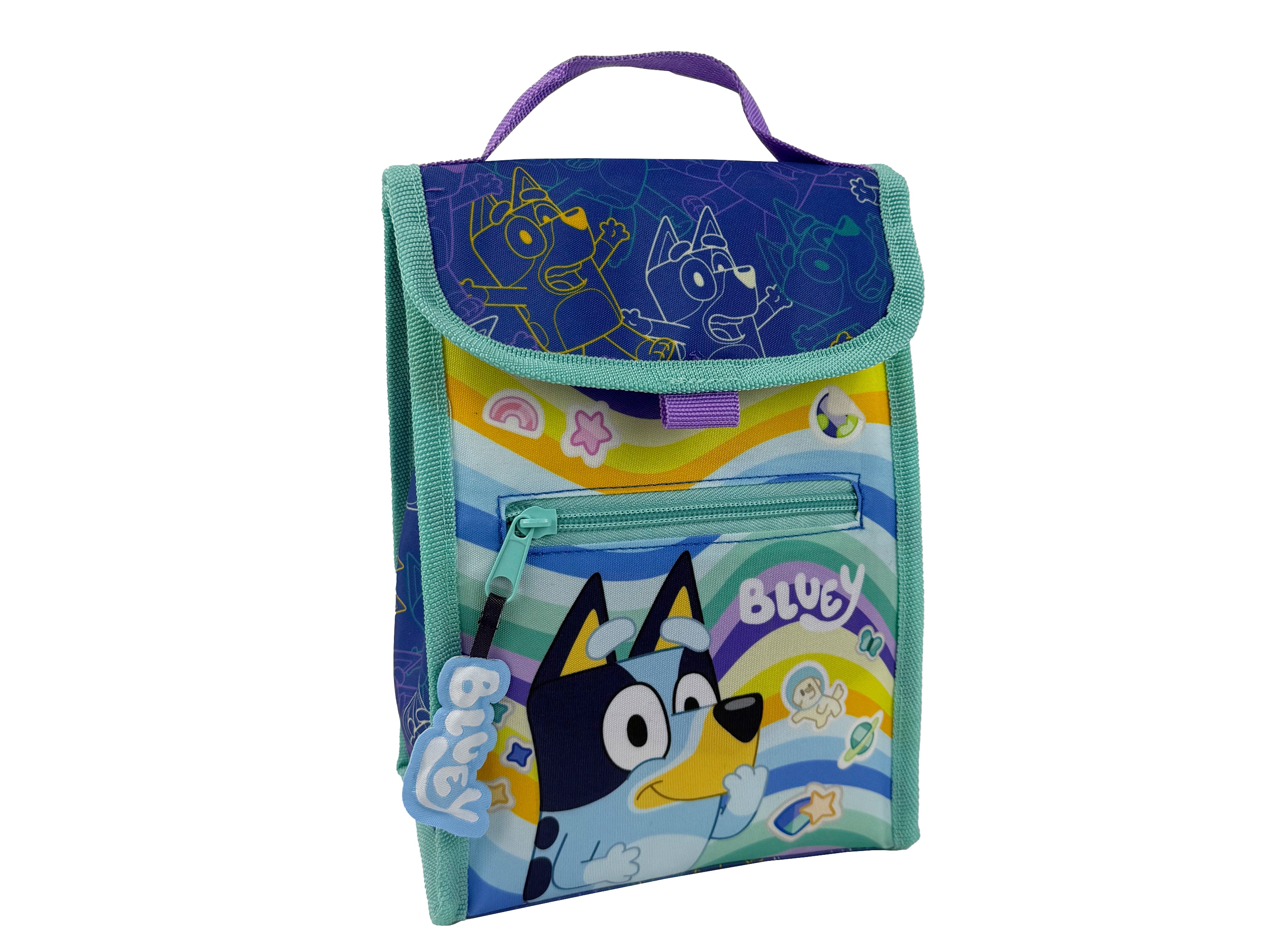 Lancheira Bluey Stickers CyP Brands Multicolor Multicolor-2