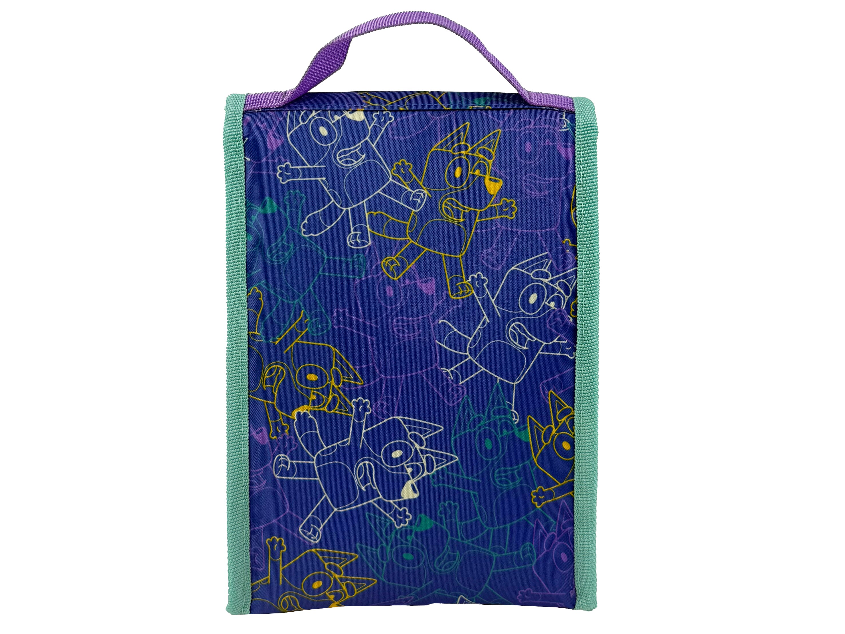 Lancheira Bluey Stickers CyP Brands Multicolor Multicolor-3