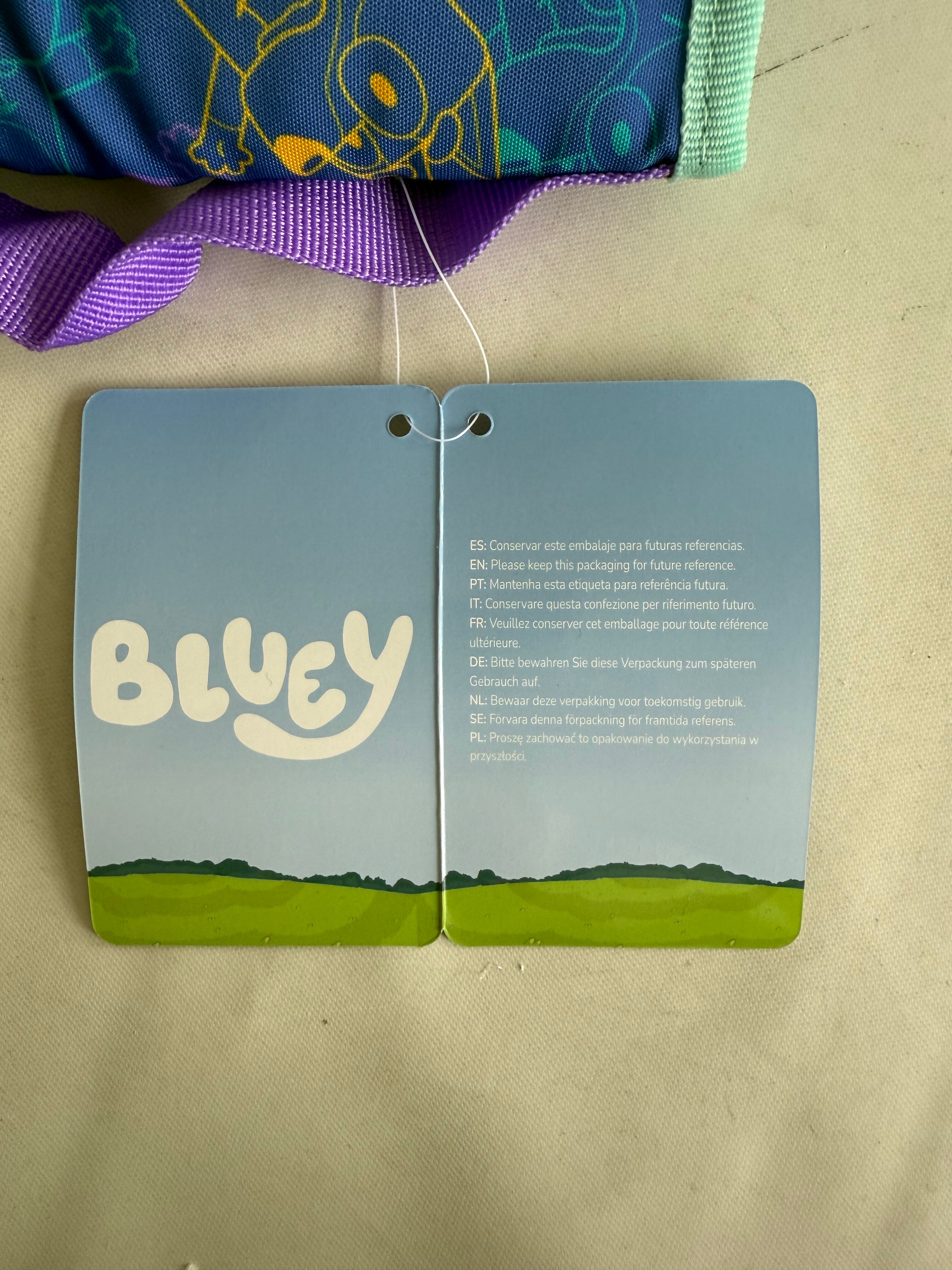 Lancheira Bluey Stickers CyP Brands Multicolor Multicolor-5