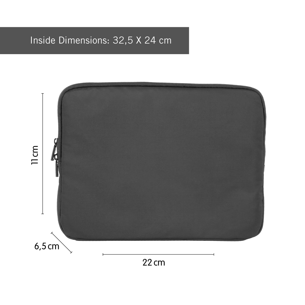 Capa para Portátil Serie Shadow, MILAN, Preto 3