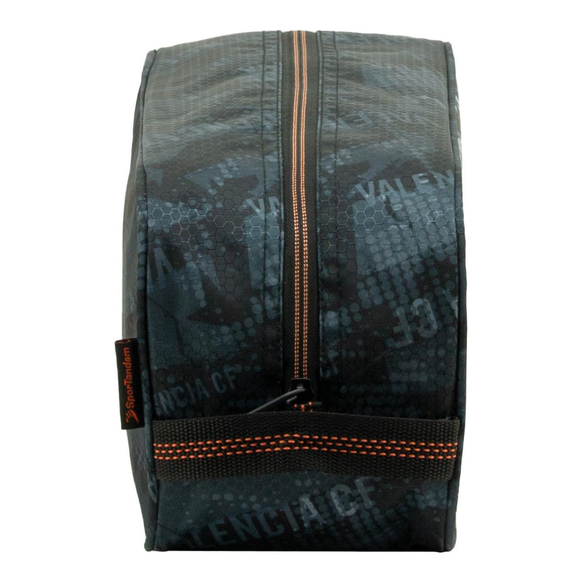 Necessaire para Sapatilhas Adaptado al Tamanho das Sapatilhas de Desporto 2026 Valencia CF Sportandem Preto e Laranja Preto / Laranja-3