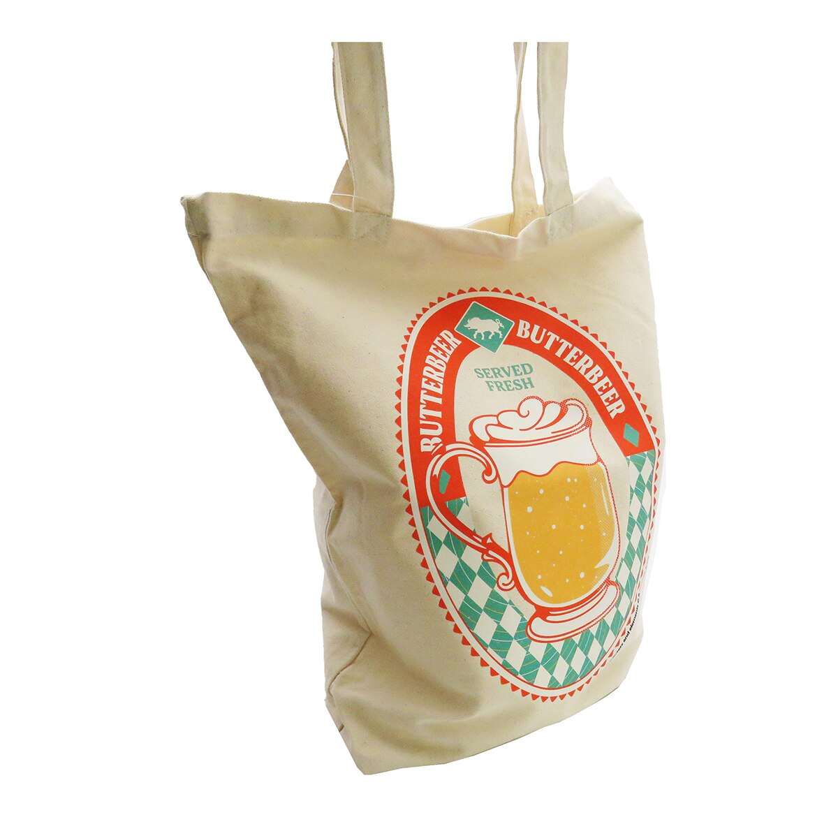 Bolsa tote bag algodão Butterbeer Harry Potter CyP Brands Bege Multicolor Bege / Multicolor-4