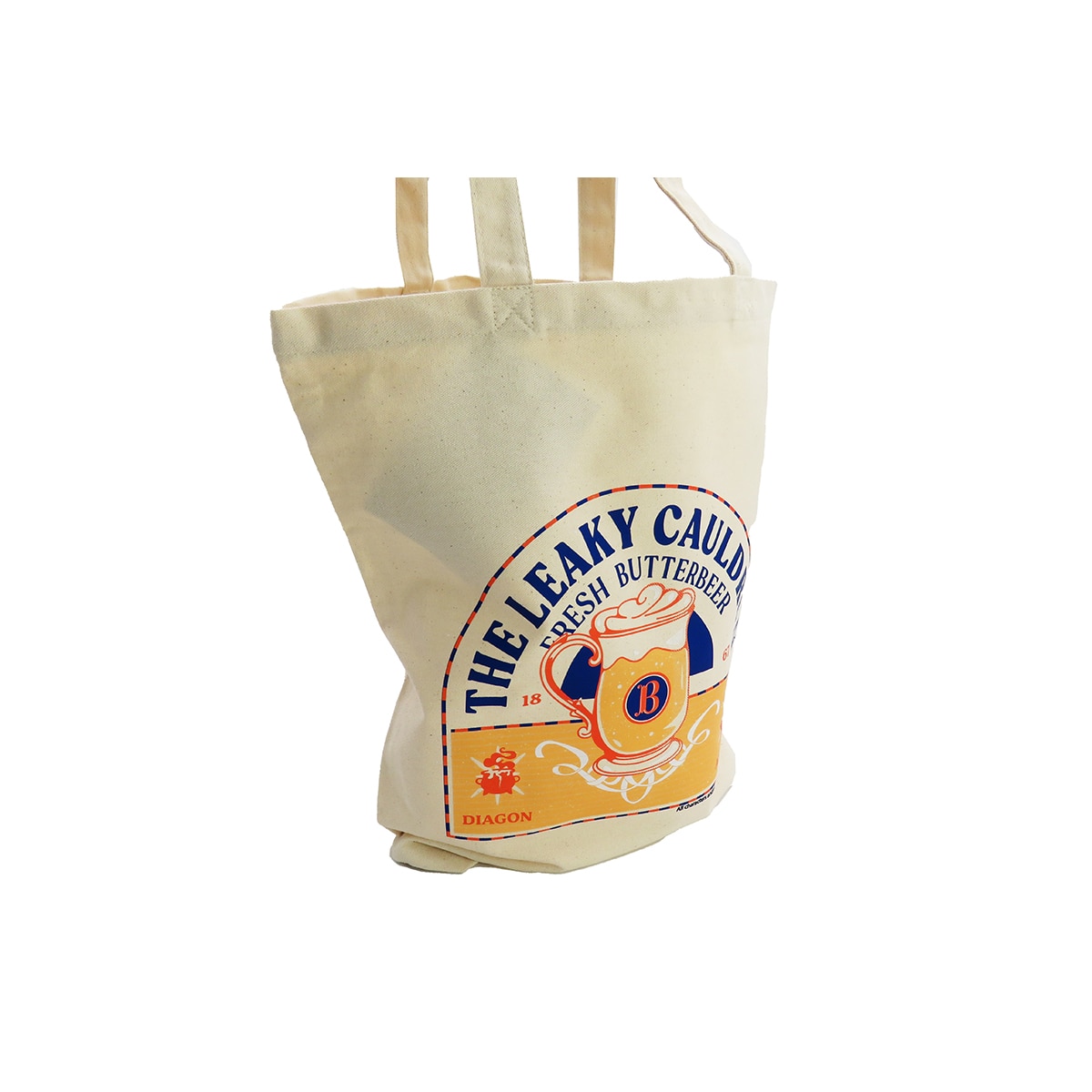 Bolsa tote bag algodão Butterbeer Couldron Harry Potter CyP Brands Bege Multicolor Bege / Multicolor-3