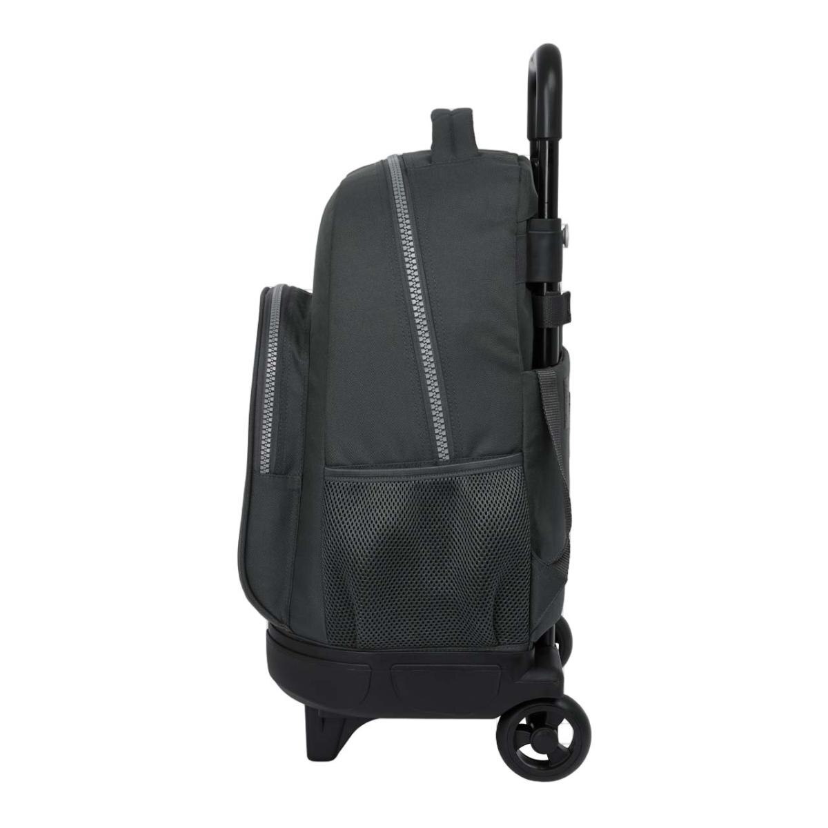 Mochila grande com rodas compact extraível Real Madrid C.F. cinzento Cinzento-3