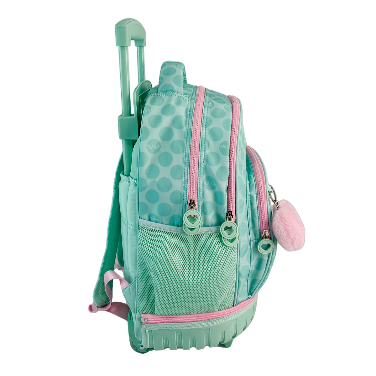 Trolley fijo compacto doble cuerpo gran capacidad Blin Blin Kiss Me Toybags verde Verde-2