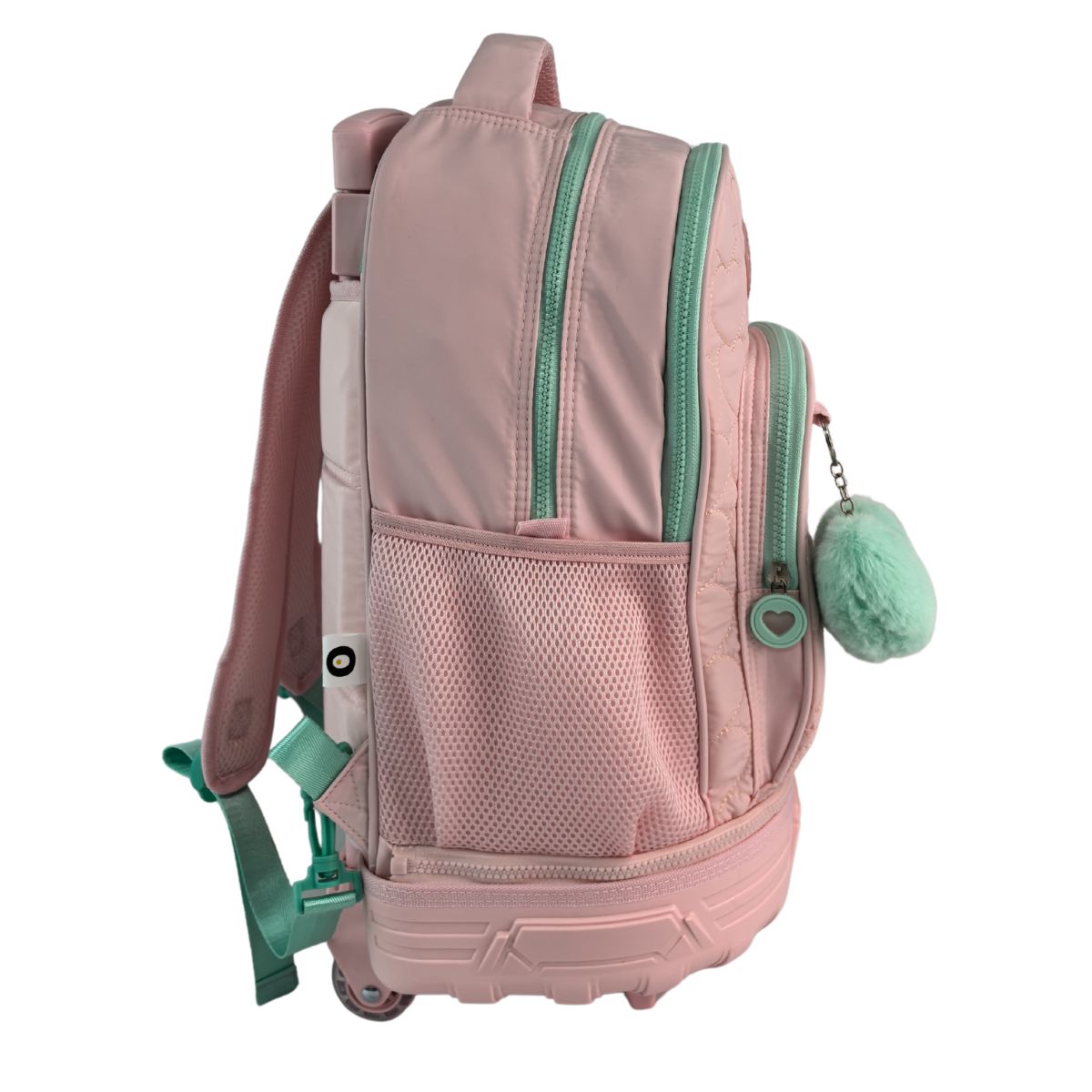 Trolley fijo compacto doble cuerpo gran capacidad Blin Blin Chic Toybags rosa Rosa-2