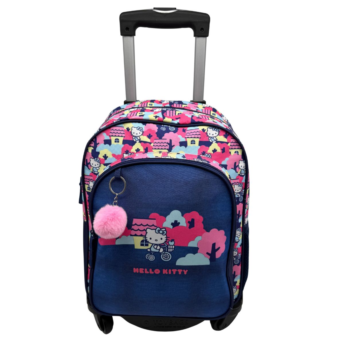 Mochila carro Hello Kitty Toybags colores Multicolor-1