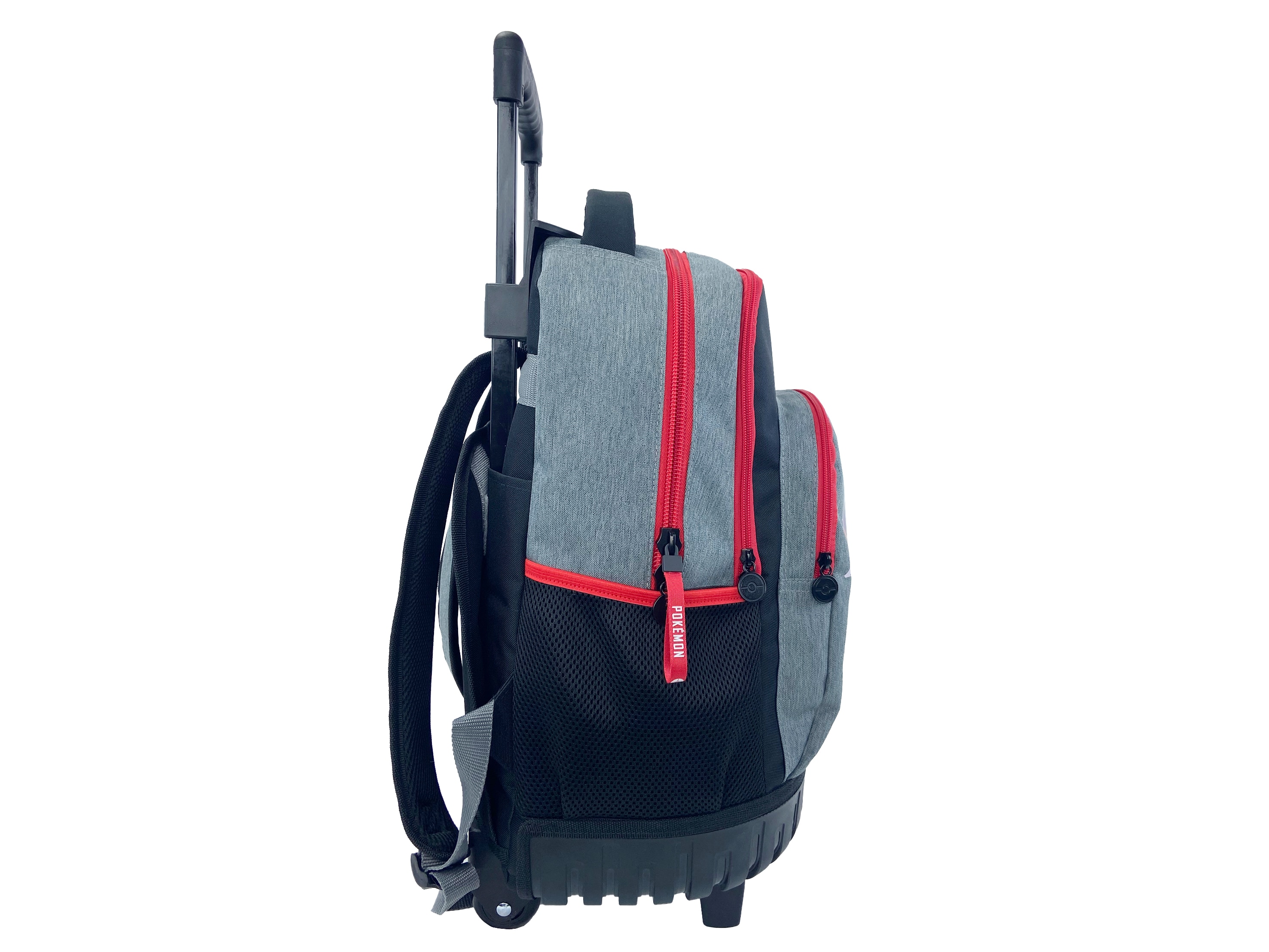 Mochila escolar con trolley compacto Pokémon Battle CyP Brands negro multicolor Gris marengo-3