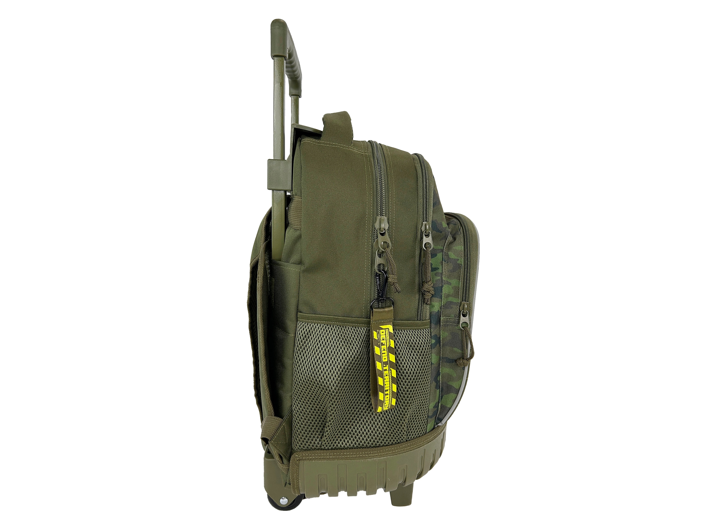 Mochila escolar con trolley compacto Jurassic CyP Brands verde Verde-3