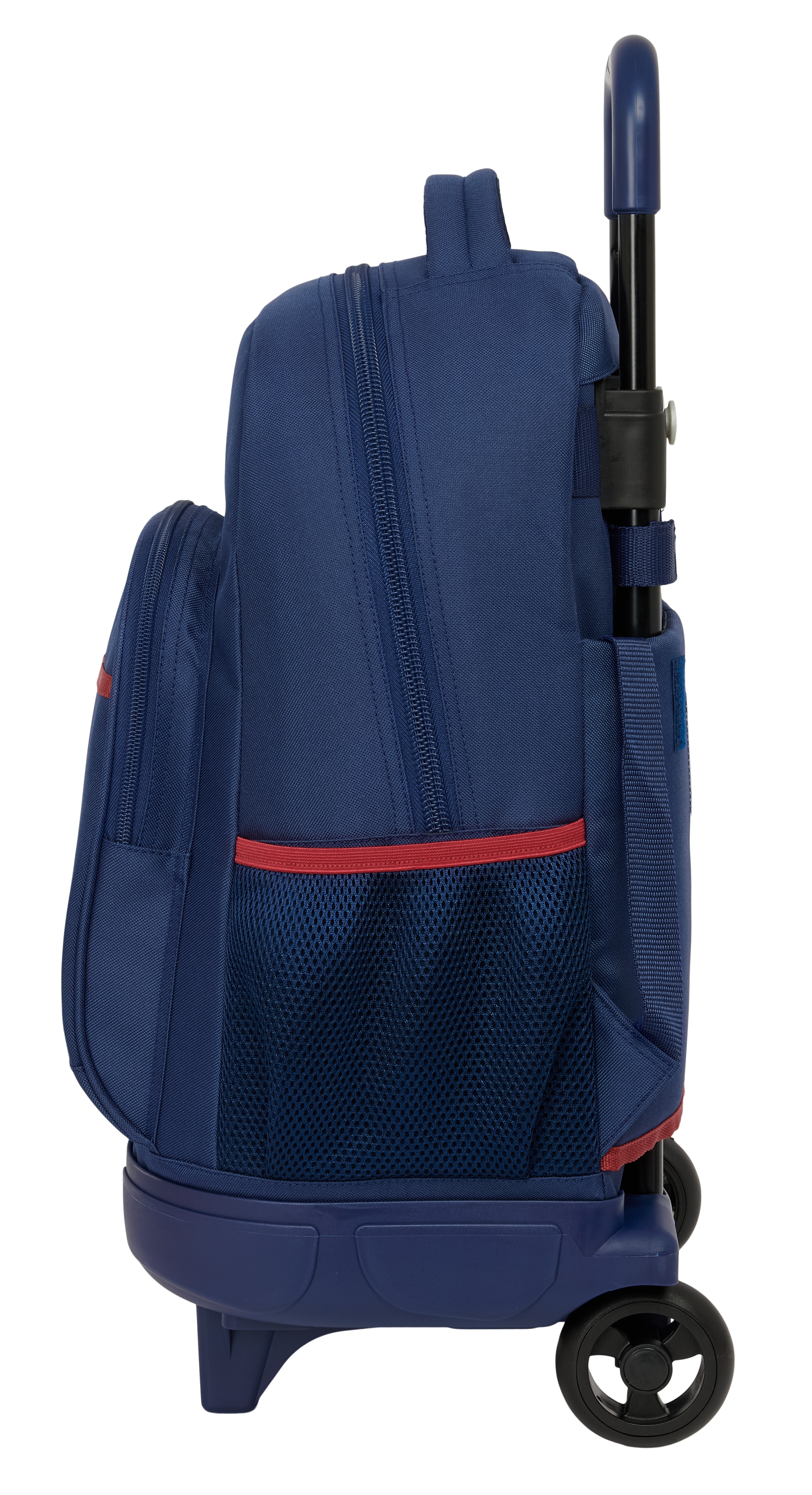 Mochila grande con ruedas compact extraible El Pulpo azul marino 3