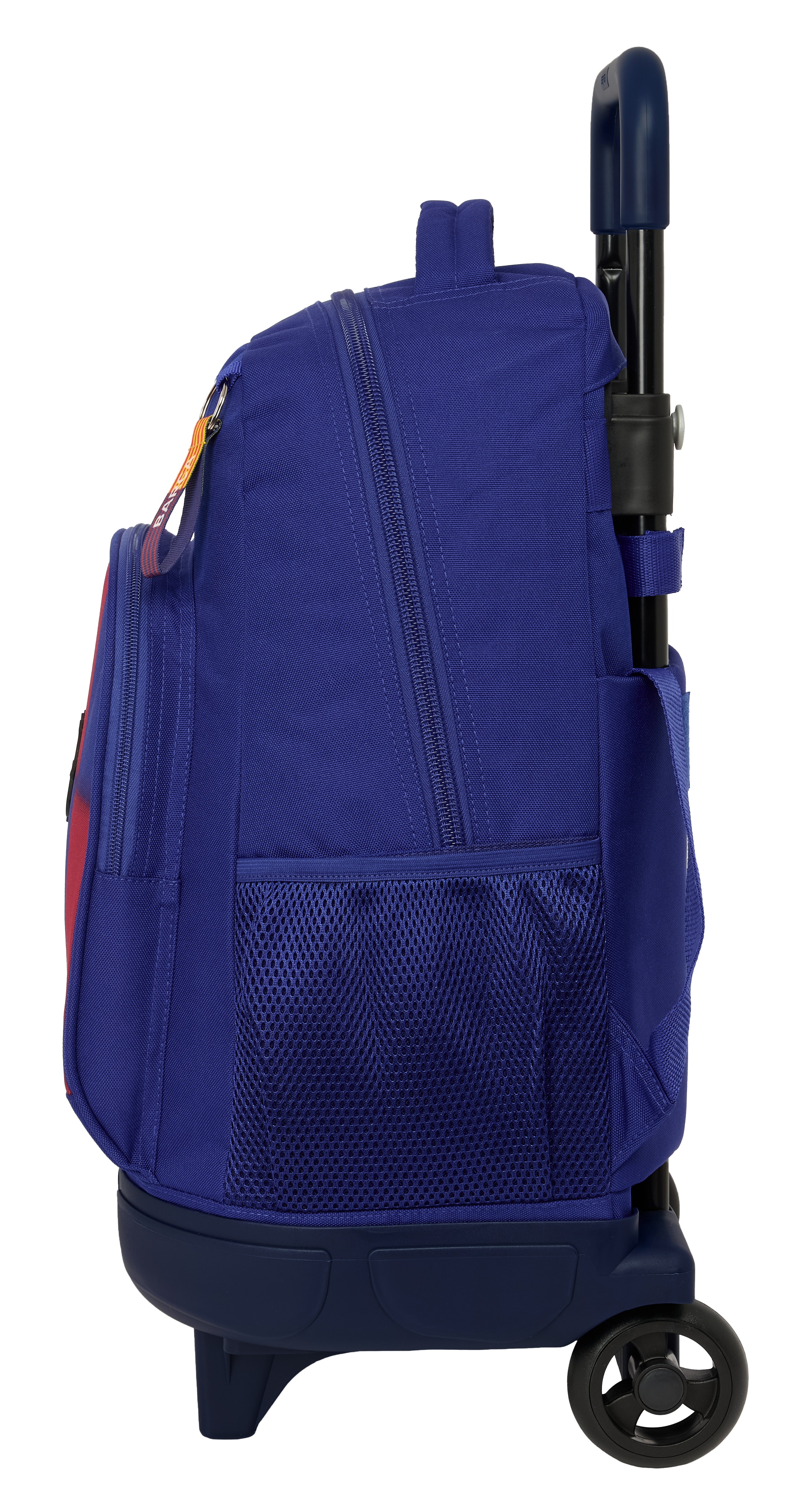 Mochila grande con ruedas compact extraible F.C. Barcelona 1ª Equipacion 25/26 azul y granate 3