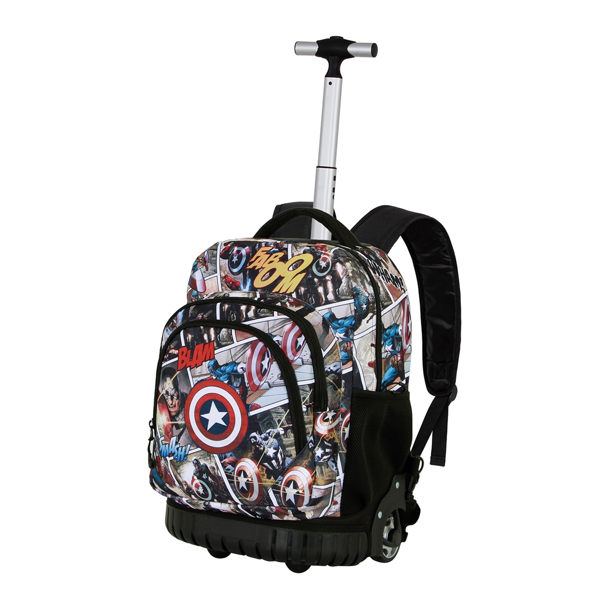 Imagen 0 de Mochila Trolley GTS FAN Capitán América Cómic Marvel Karactermania multicolor