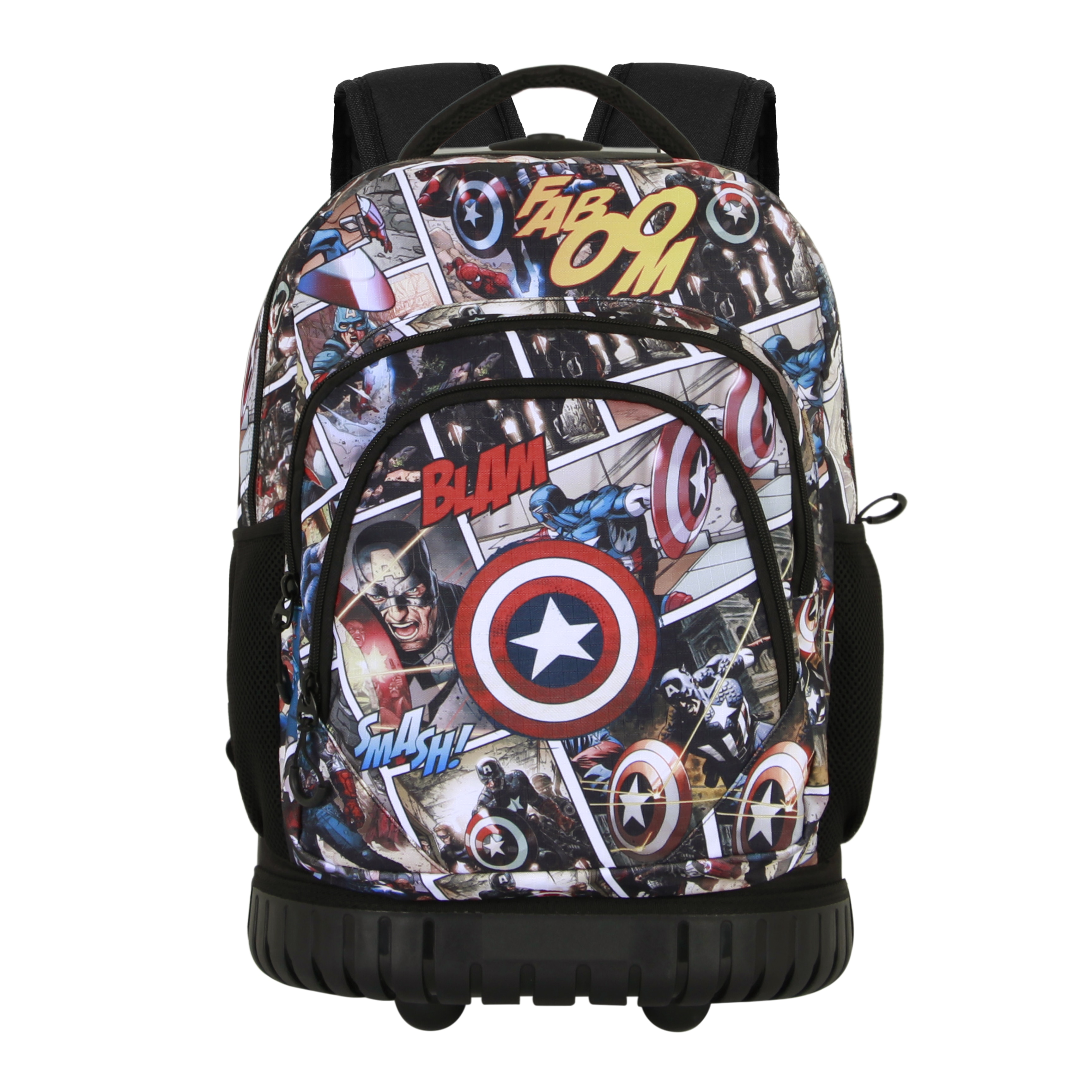 Mochila Trolley GTS FAN Capitán América Cómic Marvel Karactermania multicolor Multicolor-2