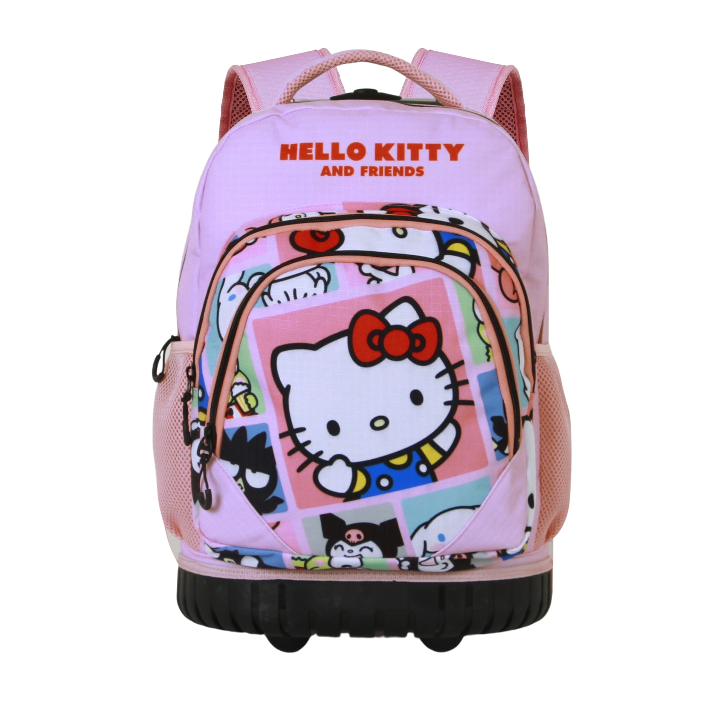 Mochila Trolley GTS FAN Hello Kitty Panels Sanrio Karactermania rosa Rosa-2