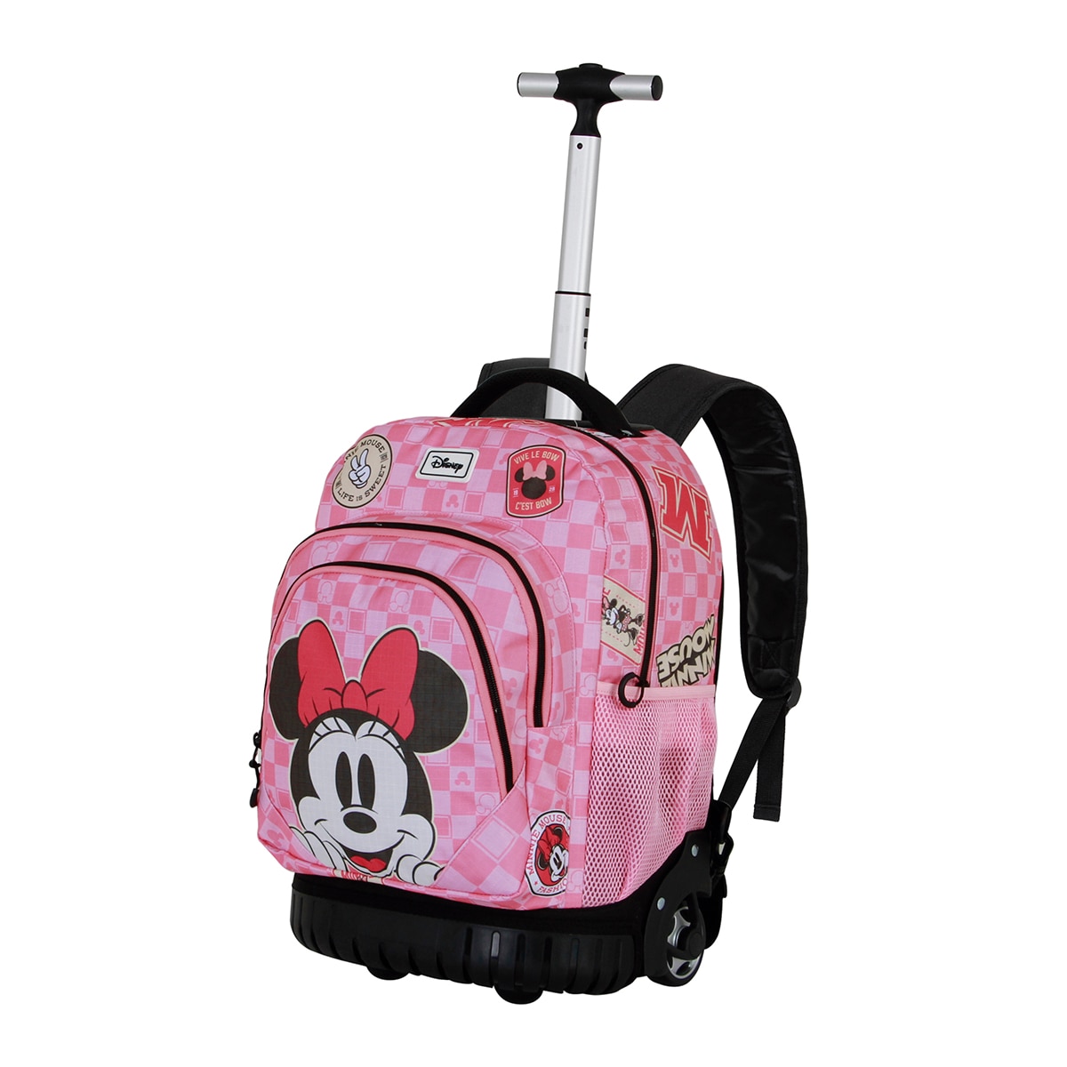 Imagem 0 de Mochila Trolley GTS FAN Minnie Mouse Journey Disney Karactermania Rosa
