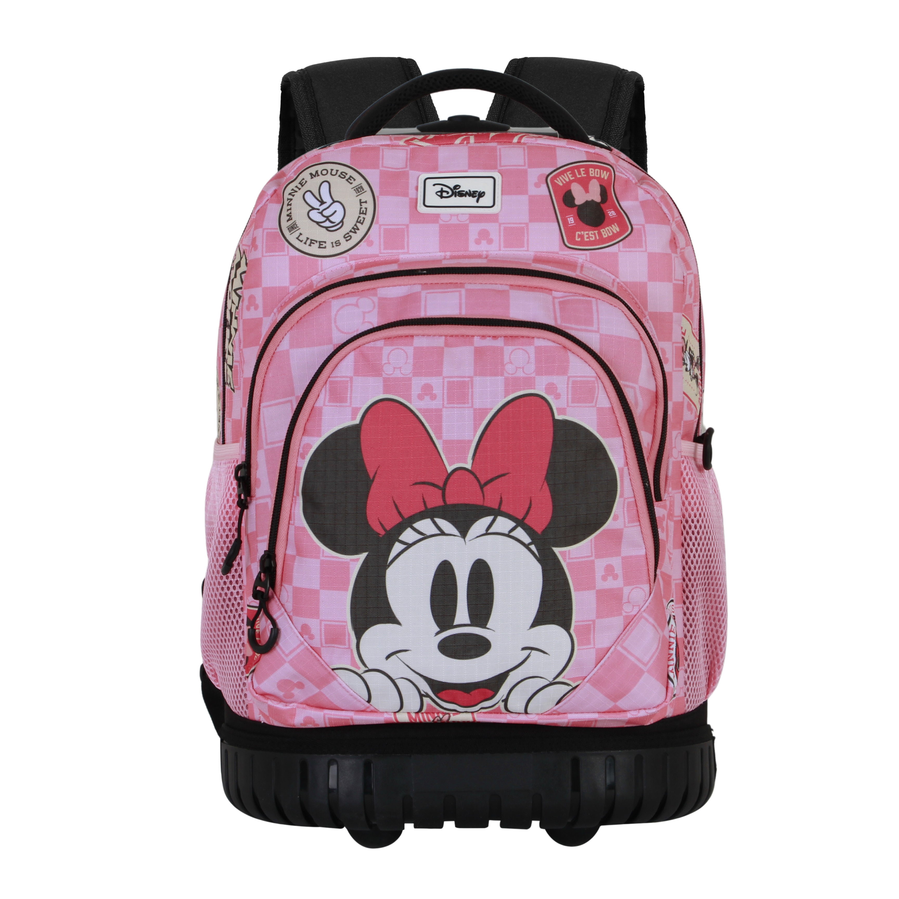 Mochila trolley GTS FAN Minnie Mouse Journey Disney Karactermania rosa Rosa-2