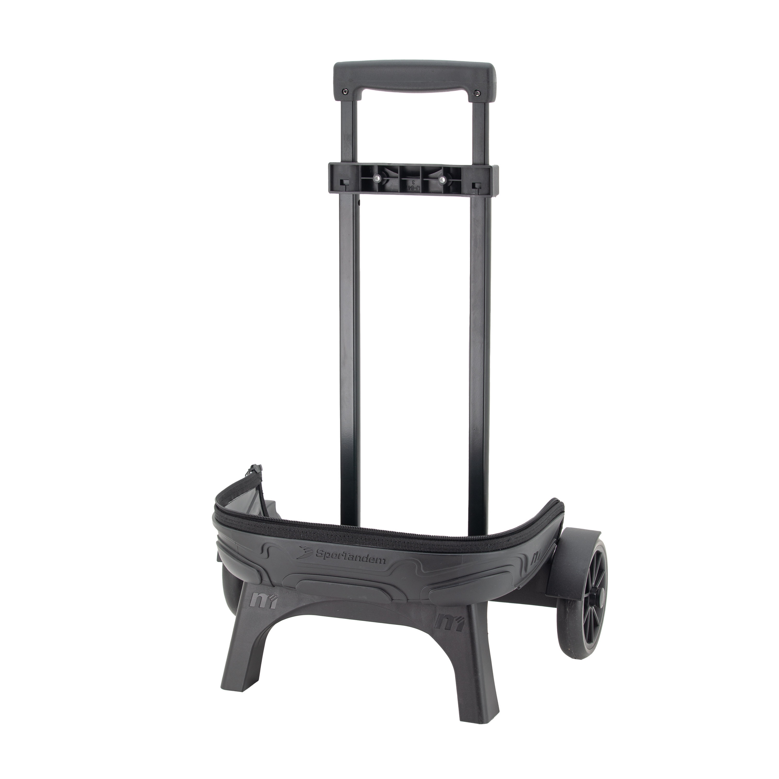 Trolley Desmontável Premium com Rodas Silenciosas Rock Tandem Azul e Preto 6