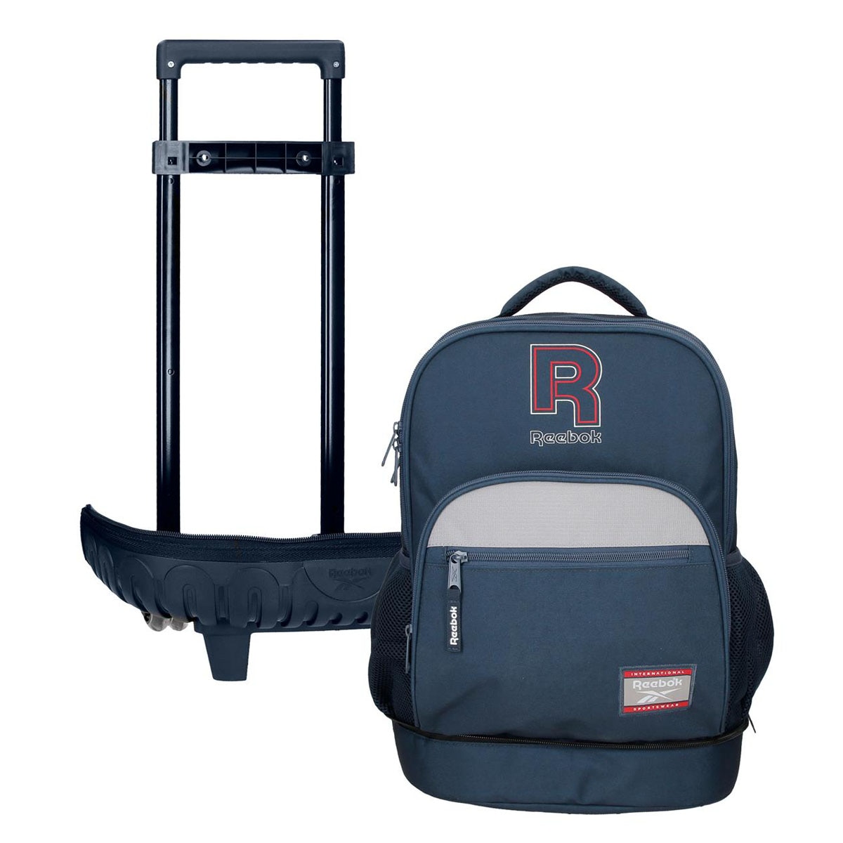 Mochila Compact desmontable dos ruedas Reebok Queens Marino Azul-2