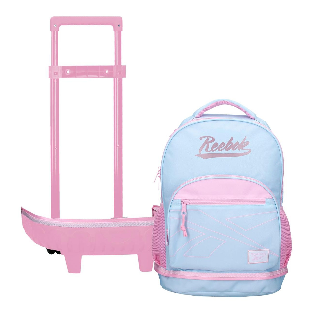 Mochila Compact Desmontável Duas Rodas Reebok Monroe Azul Claro Azul-5