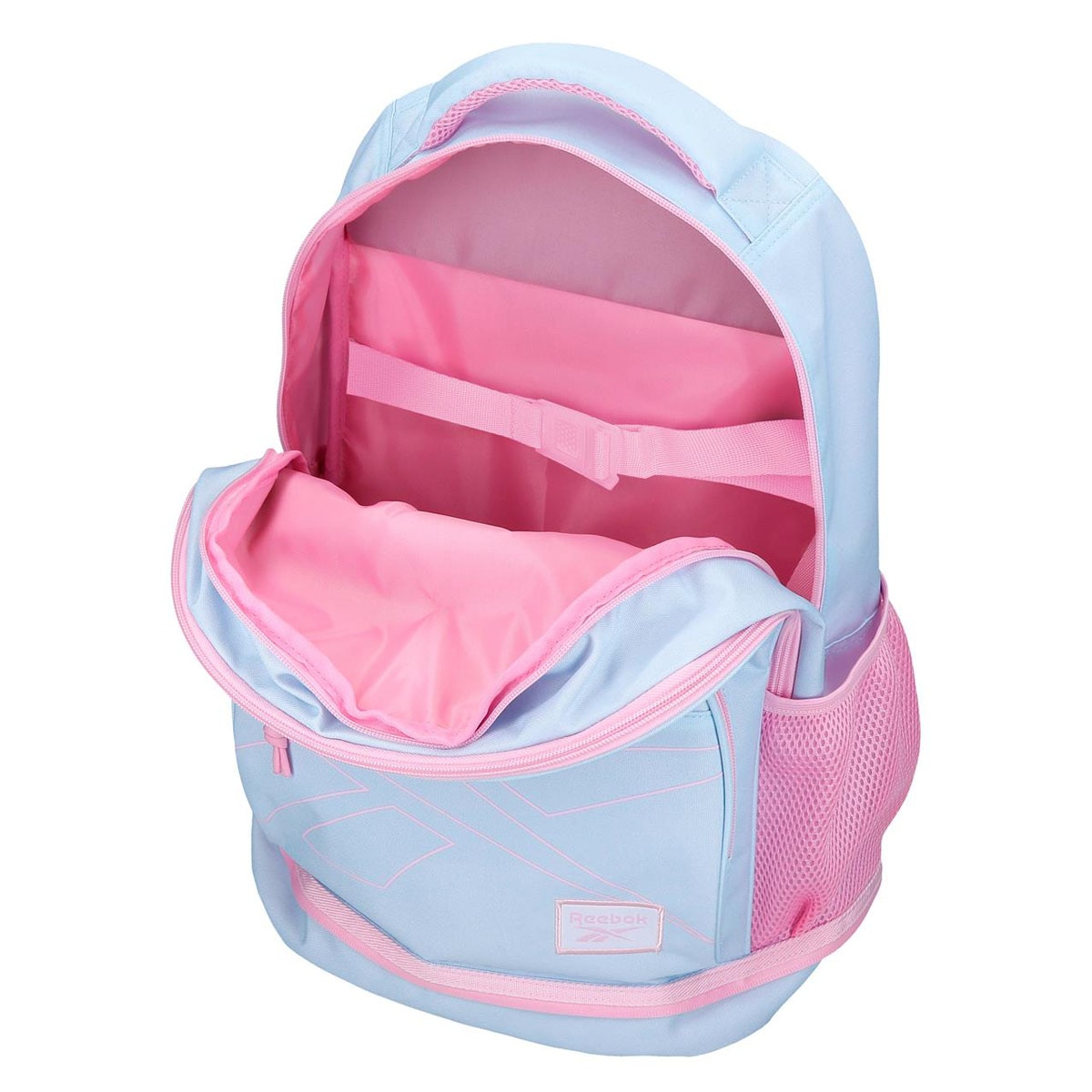 Mochila Compact Desmontável Duas Rodas Reebok Monroe Azul Claro Azul-8