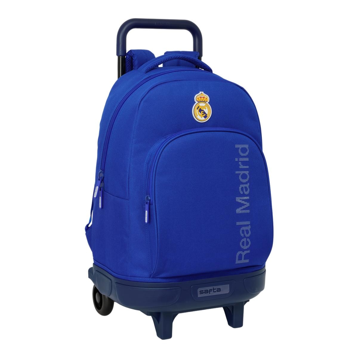 Imagem 0 de Mochila Grande com Rodas Compact extraible Real Madrid C.F.Azul