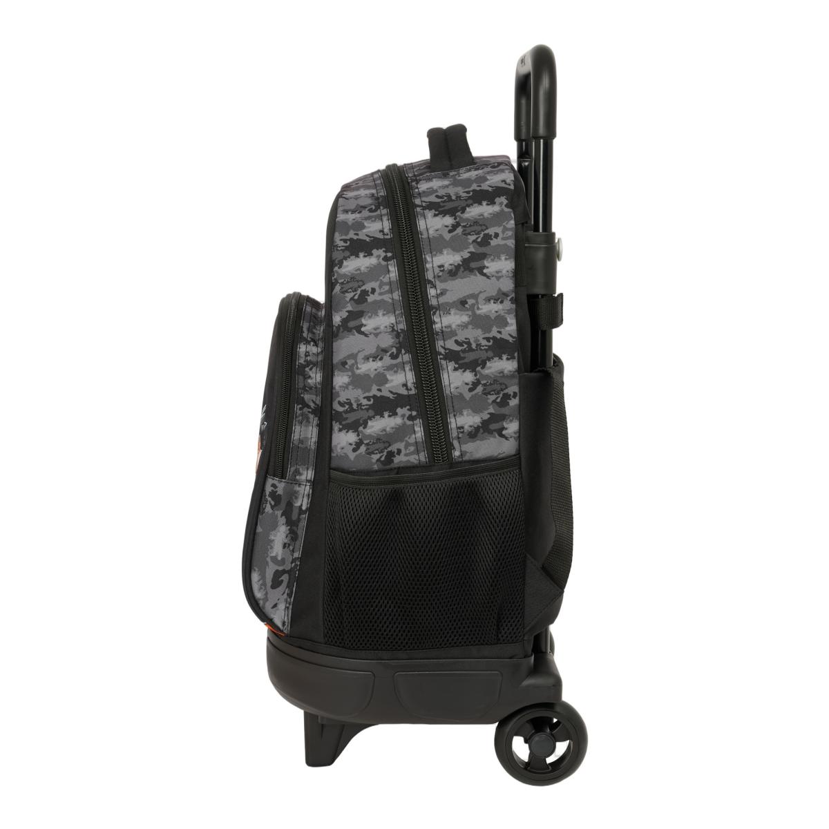Mochila grande con ruedas compact extraible Dragon Ball Safta negro Negro-3